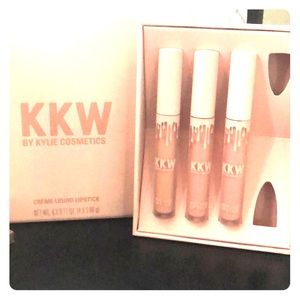 KKW by Kylie Cosmetics creme lipstick